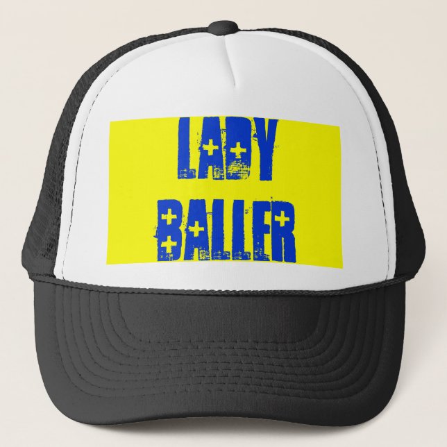 Lady Baller Trucker Hat (Front)