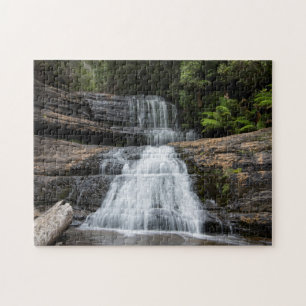 Lady Barron Falls Waterfall Australia, 252 pieces Jigsaw Puzzle