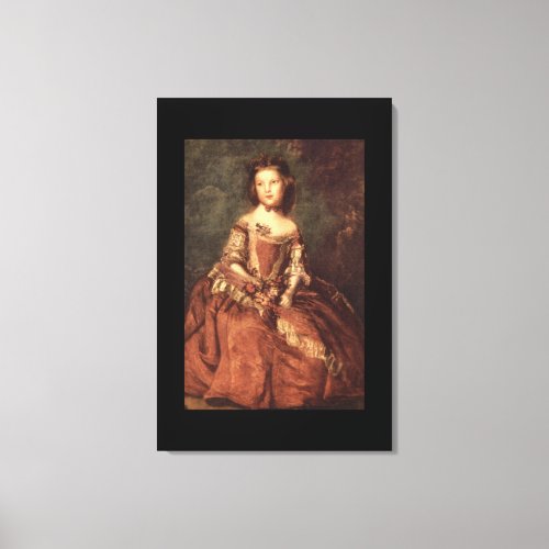 Lady Betty Hamilton Sir_Portraits Canvas Print