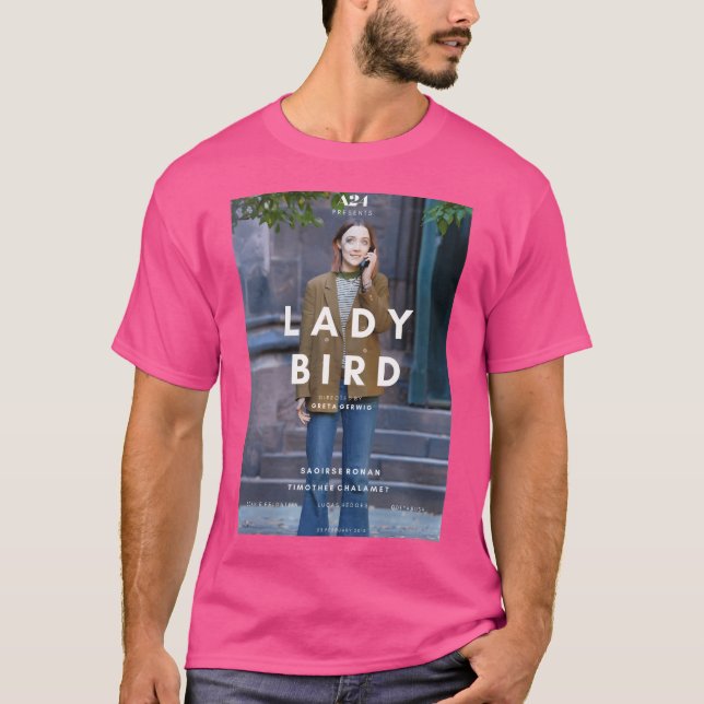 Lady Bird Alternative Poster T-Shirt (Front)