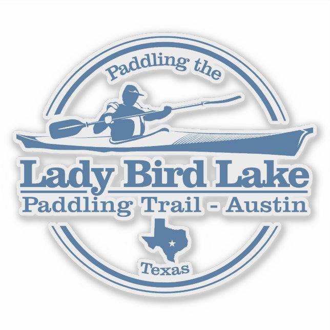 Lady Bird Lake (SK) Sticker (Front)