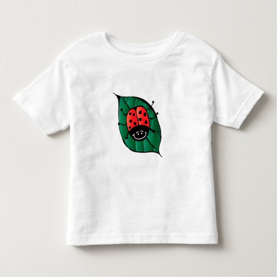 Lady Bird on a Leaf Toddler T-shirt