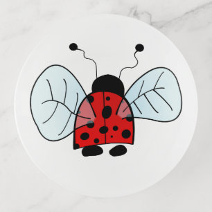 Lady bird trinket tray