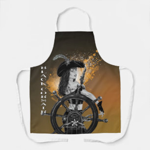 Lady Black Corsair Apron