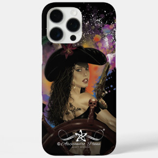 Lady Black Corsair iPhone 16 Pro Max Case
