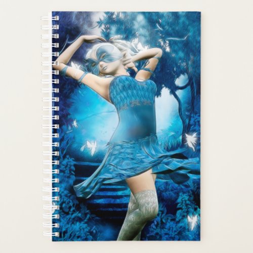 Lady Blue Elvin Fantasy Art Planner