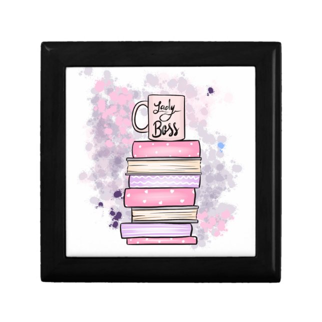 Lady Boss Books and Mug Gift Box (Front)