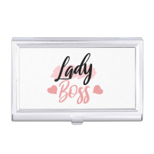 Lady Boss  Business Card Case