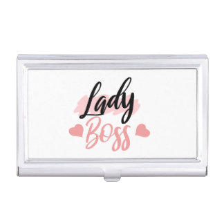 Lady Boss Business Card Case