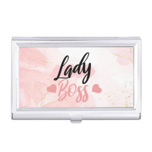 Lady Boss  Business Card Case