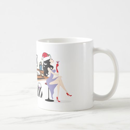 Lady Boss Christmas Mug Diva