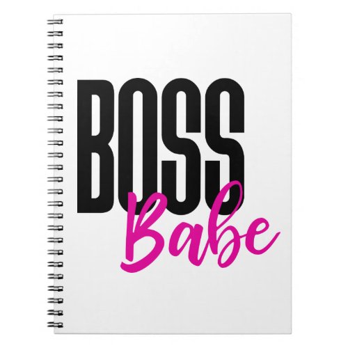 Lady Boss Entrepreneur Goals Success Hustle Notebook