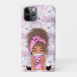 Lady Boss Life, Boss Babe Woman Bangle Bracelet Bu iPhone 11 Pro Case