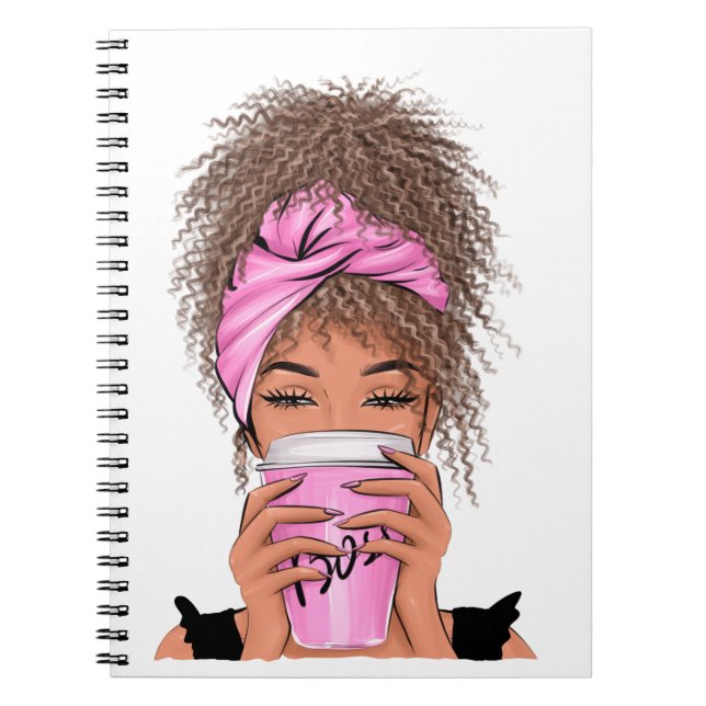 Lady Boss Life, Boss Babe Woman Bangle Bracelet Bu Notebook (Front)