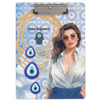 Lady Boss Turkish evil eye, good luck business 