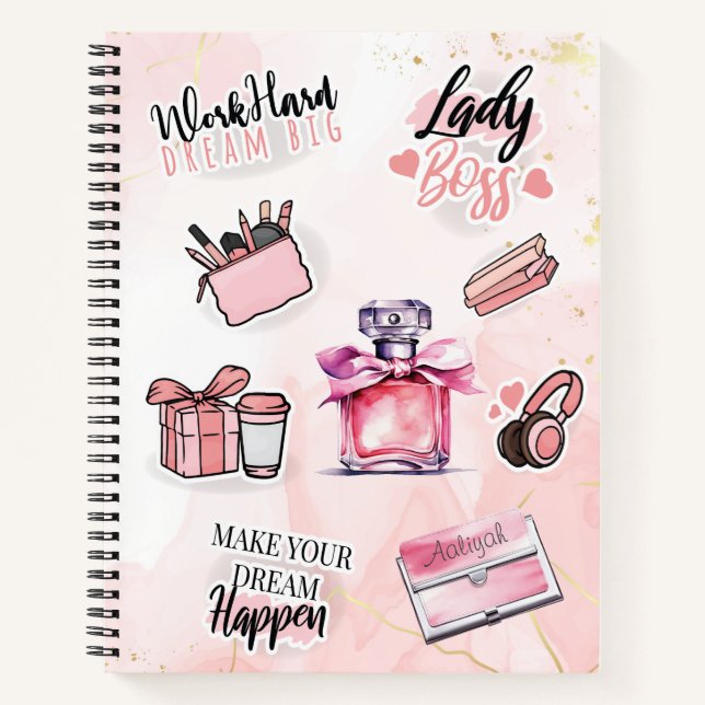 Lady Boss Unleash Your Inner Power Notebook (Front)
