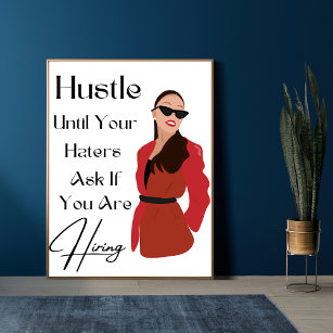 Posters Boss | Lady Prints Zazzle &