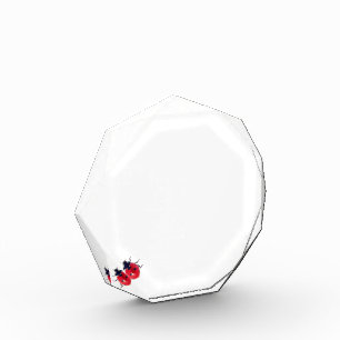 Lady Bug Acrylic Award
