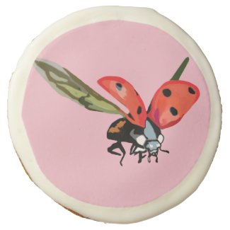 Lady bug art, ladybird Dipped Oreos Sugar Cookie