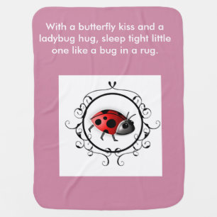 lady bug blanket