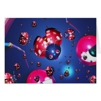 Lady bug card