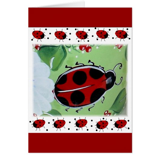 Lady-Bug Cards (Front)