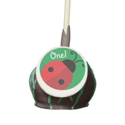 Lady Bug Cute Kids Ladybug Birthday Party Cake Pops