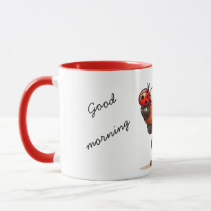 Lady Bug Dachshund Mug