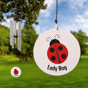 Lady Bug Design Wind Chime