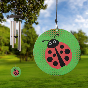 Lady Bug Design Wind Chime