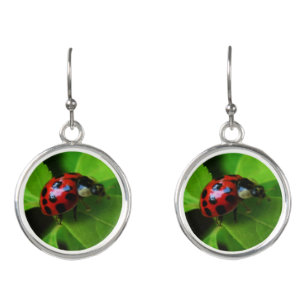 Lady Bug Earrings