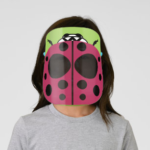 Lady Bug Kids' Face Shield