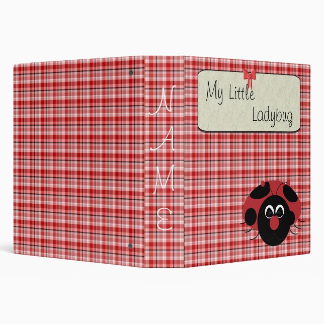 Lady Bug Fun Binder (Background)