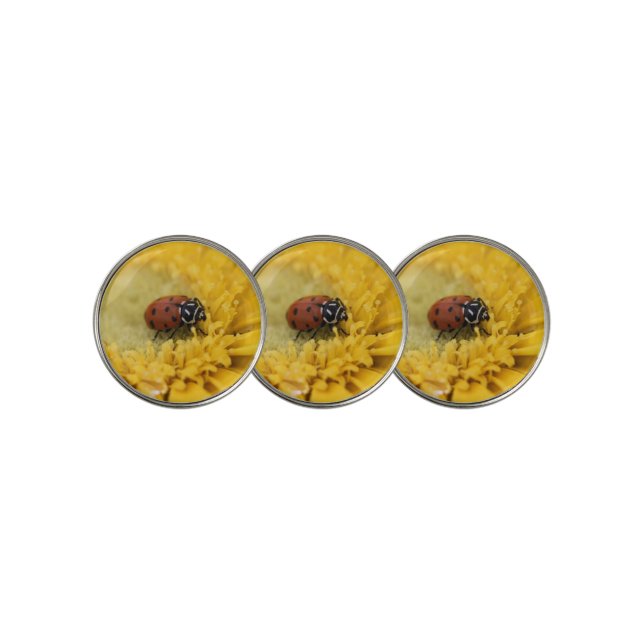 Lady bug golf ball marker (3 Up)