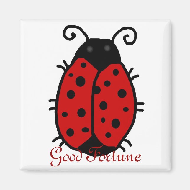 Lady Bug: Good Fortune, Good Fortune magnet (Front)