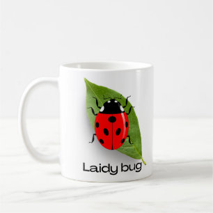 lady bug , insect coffee mug