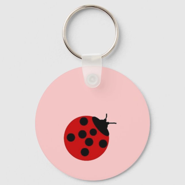 Lady Bug Keychain (Front)