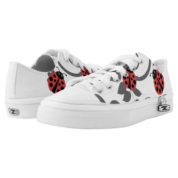 Lady Bug Low Top Shoes by Foot_Gear_Emporium at Zazzle