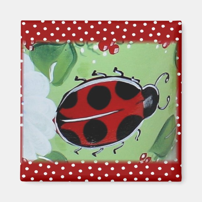 Lady Bug Magnet (Front)
