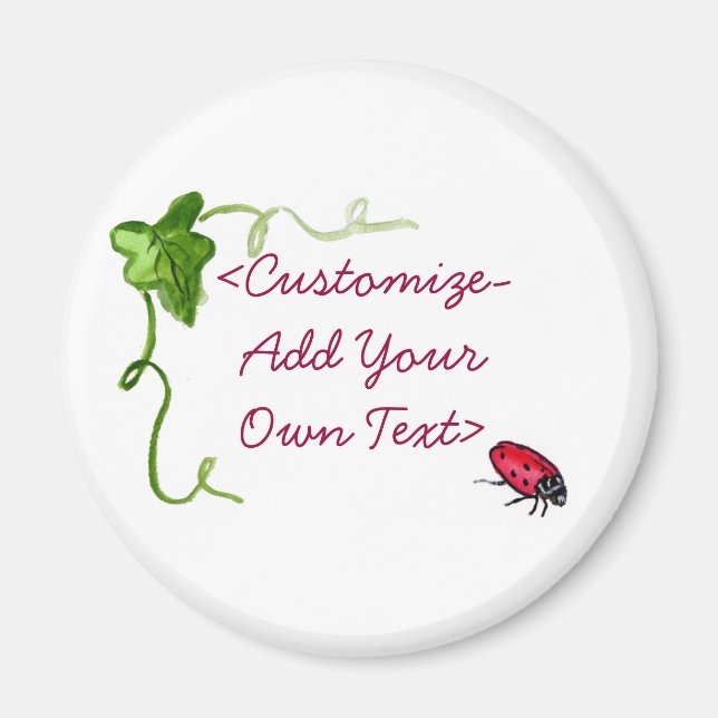 Lady Bug Magnet (Front)