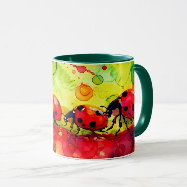 Lady bug Mug (Front Right)