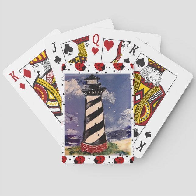 Lady Bug Poker Cards (Back)