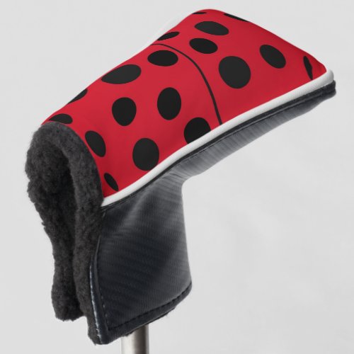 Lady Bug Red and Black Design Golf Head Cover