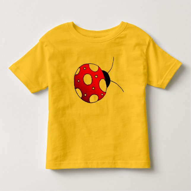 Lady bug toddler t-shirt (Front)