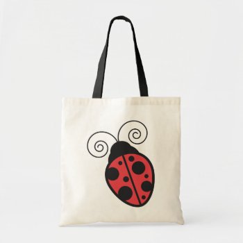 Lady Bug Tote Bag by nyxxie at Zazzle