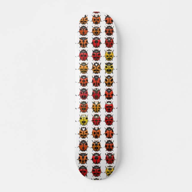 Lady Bugs 1 Skateboard Deck (Front)