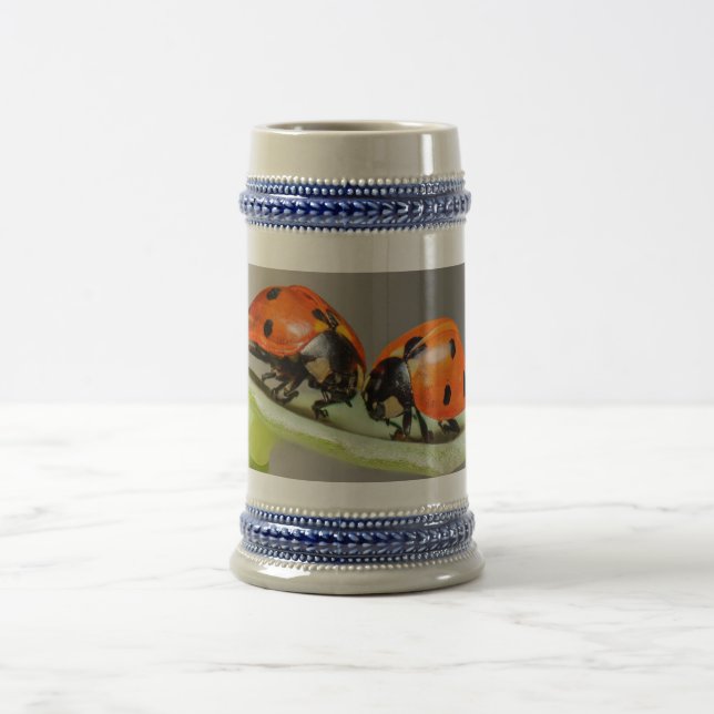Lady Bugs 22 oz Stein (Center)