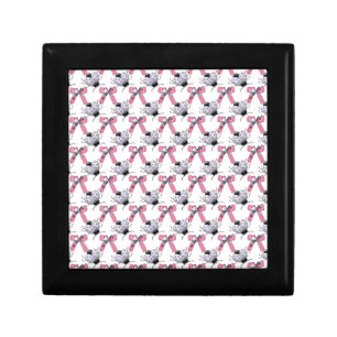 Lady Bugs and Bows Jewelry Box