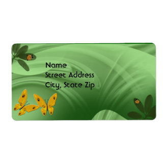 Lady Bugs and Butterflies In The Green Label