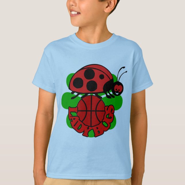 Lady Bugs Basketball T-Shirt (Front)
